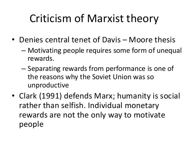 Davis and moore thesis of social stratification davis moore thesis pdf